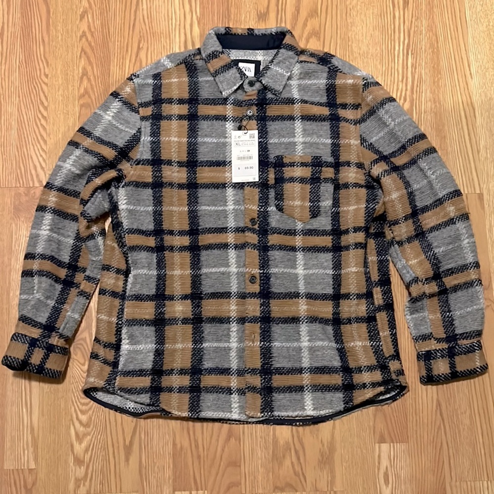 NWT❗️ Zara Flannel (Size XL)